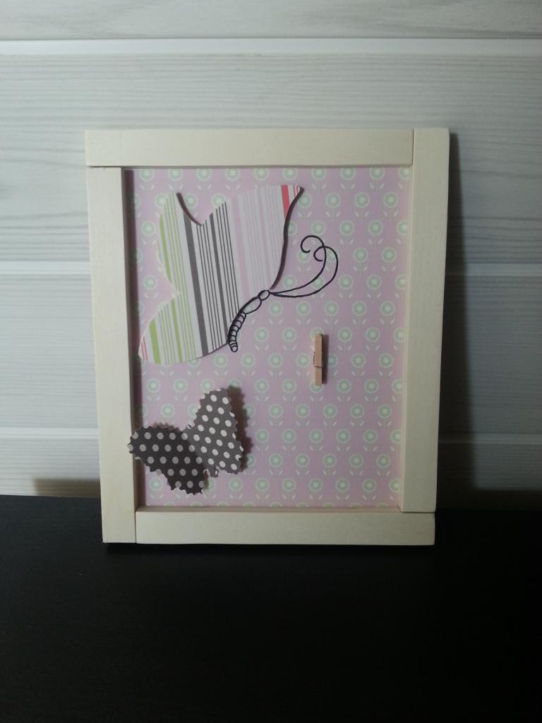 Tableau décoratif modèle fille  14€